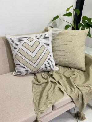 Kit 2 Capas em Linho Bordado - Carol