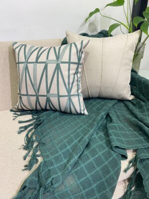 Kit 2 Capas em Linho com Manta  - Patrícia