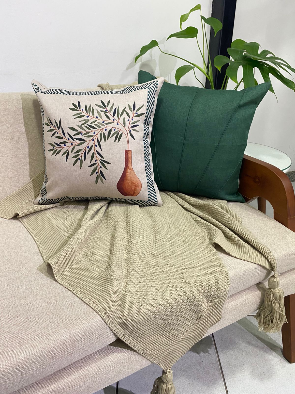 Kit 2 Capas em Linho  - Valéria