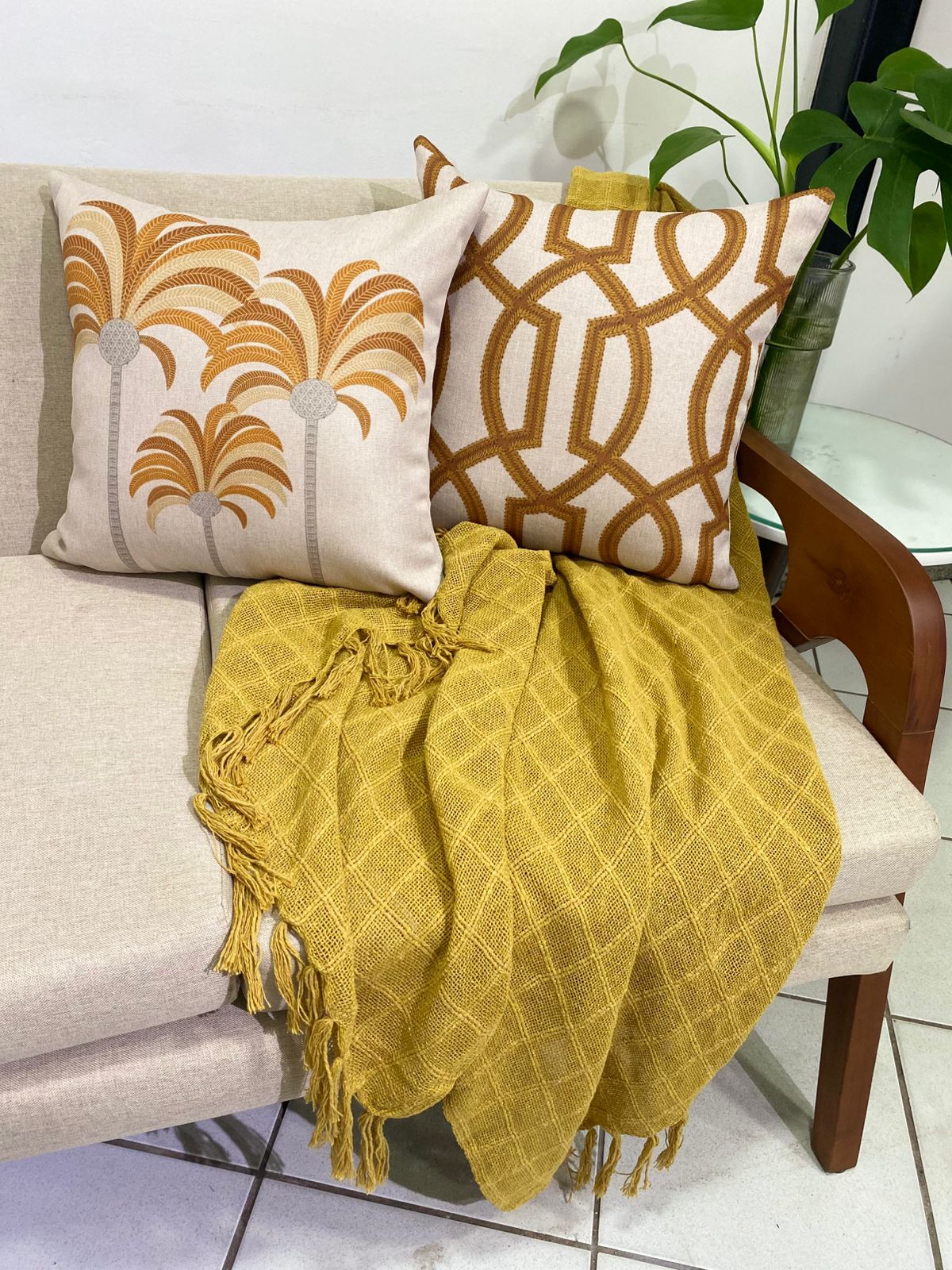 Kit 2 Capas em Linho - Mila