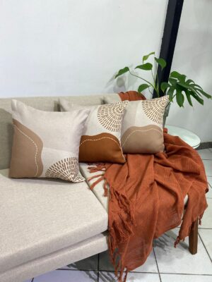 Kit 3 Capas em Linho com Manta  - Cleo