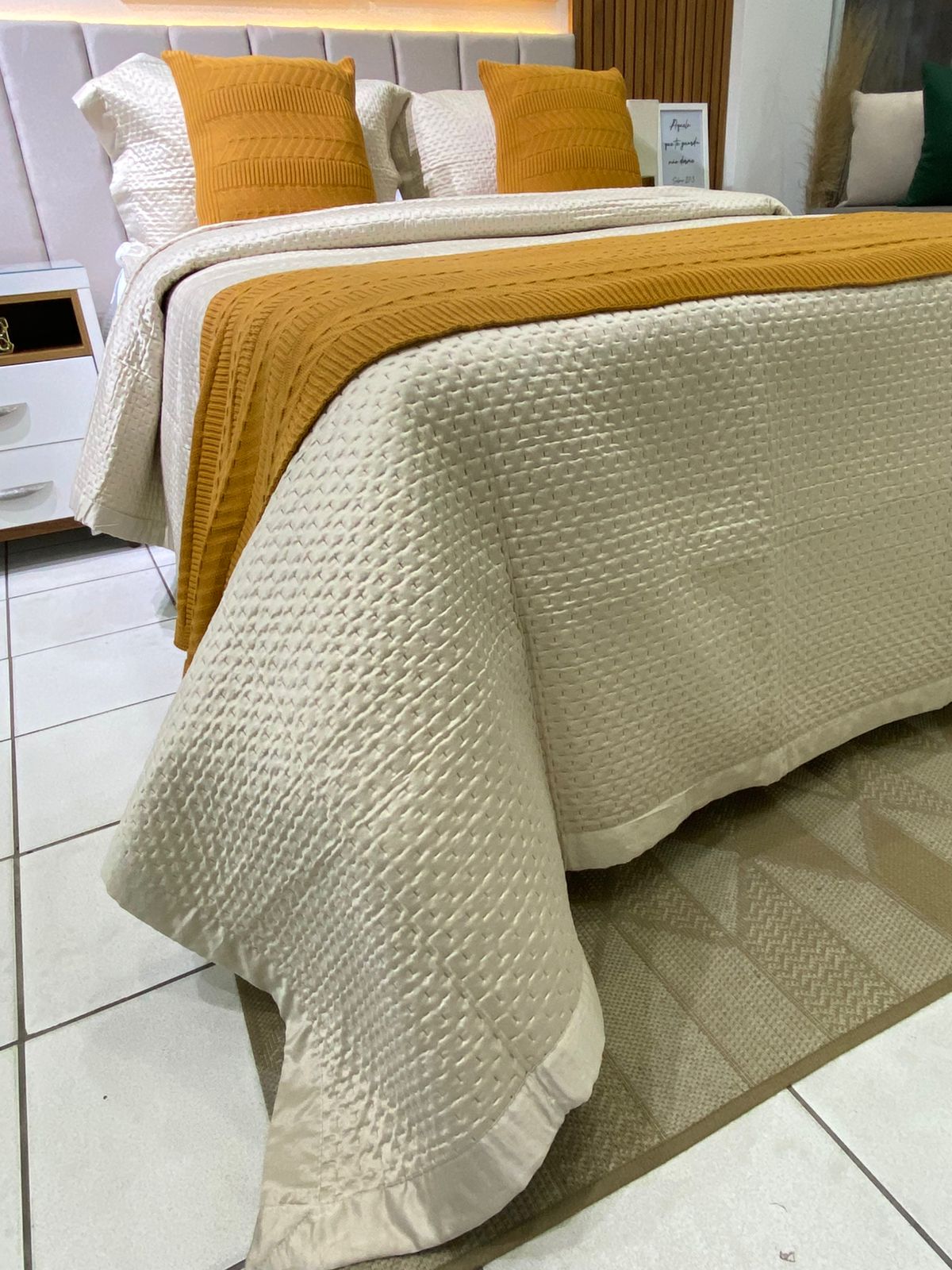 Kit Cama Posta Naila - Casal & Queen