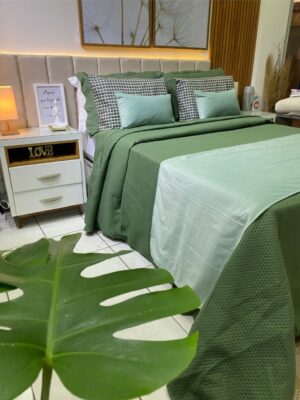 Kit Cama Posta Lorena - Queen & King