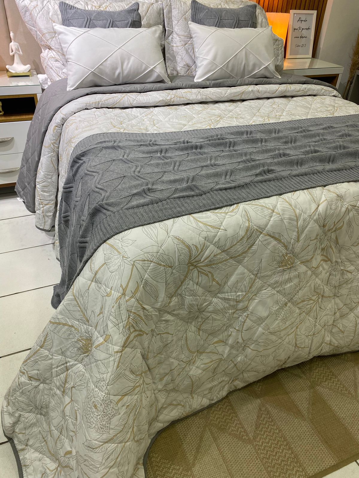 Kit Cama Posta Andressa - Casal & Queen