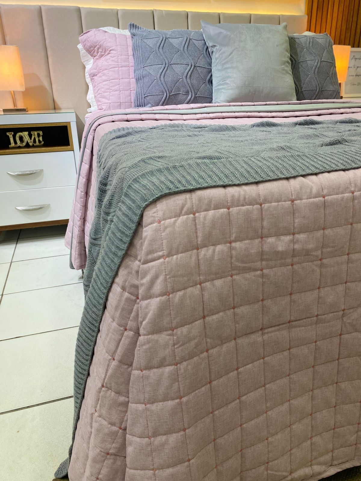 Kit Cama Posta Fernanda - Casal & Queen