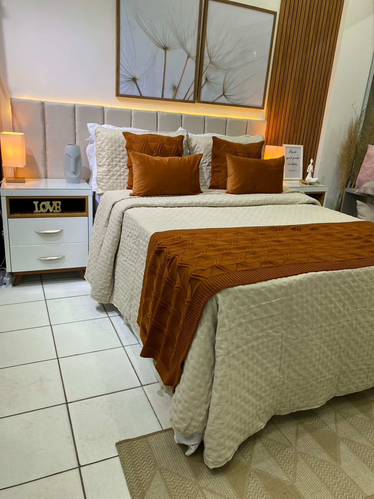 Kit Cama Posta Paula - Casal & Queen